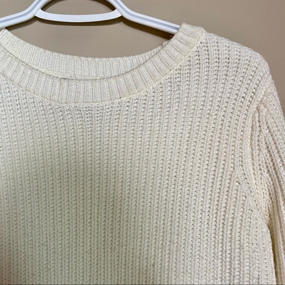 ASOS white chunky knit sweater - Picture 2 of 5